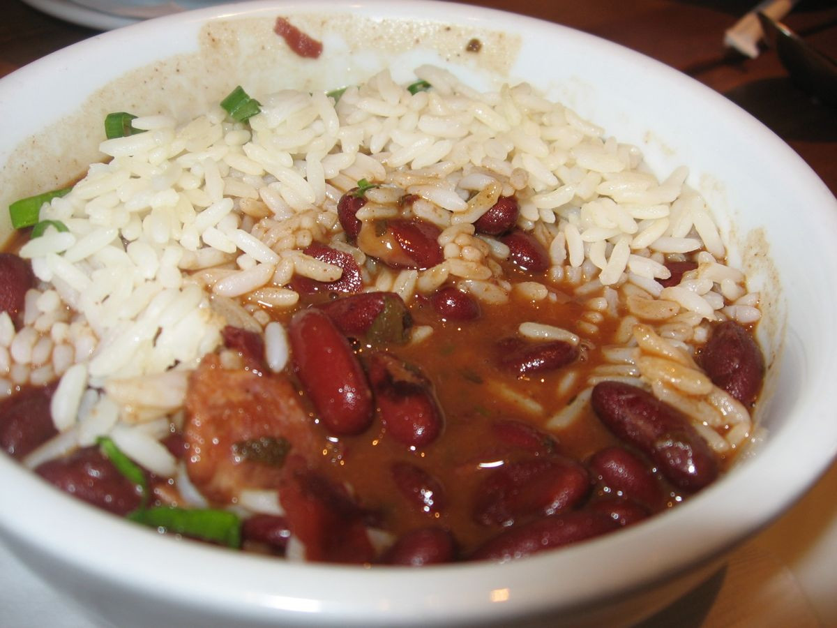 Red Beans And Rice
 Red beans and rice