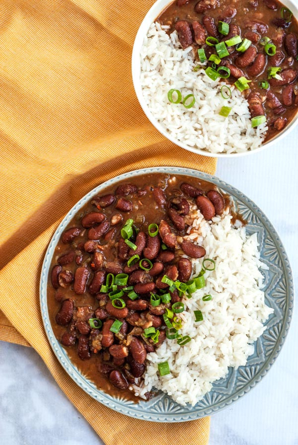 Red Beans And Rice
 Ve arian Red Beans and Rice The Pretend Baker