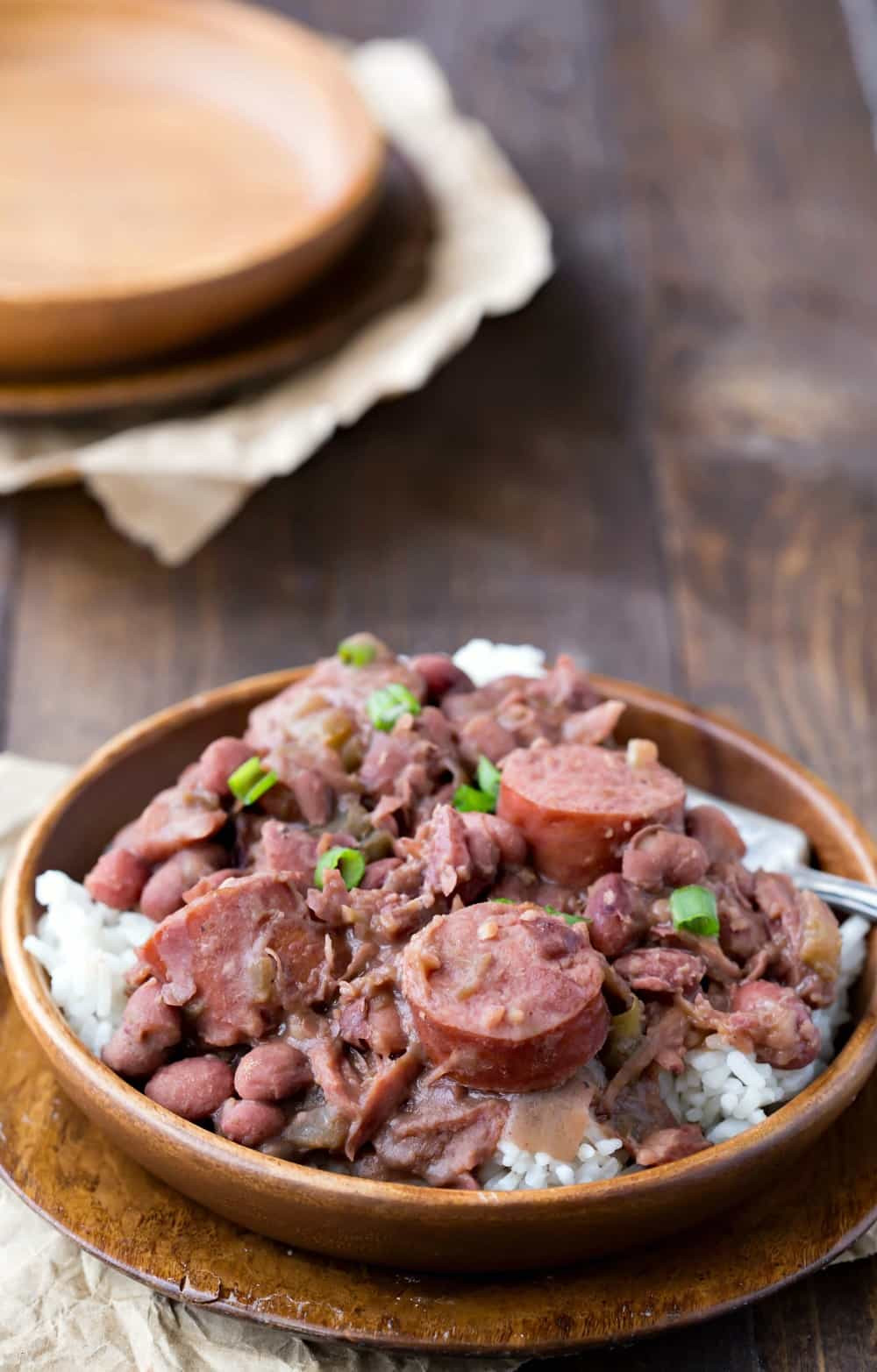 Red Beans And Rice Crock Pot
 Crock Pot Red Beans and Rice I Heart Eating