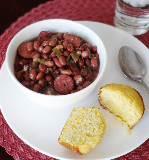 Red Beans And Rice Crock Pot
 Crock Pot Red Beans and Rice Life Love and Sugar