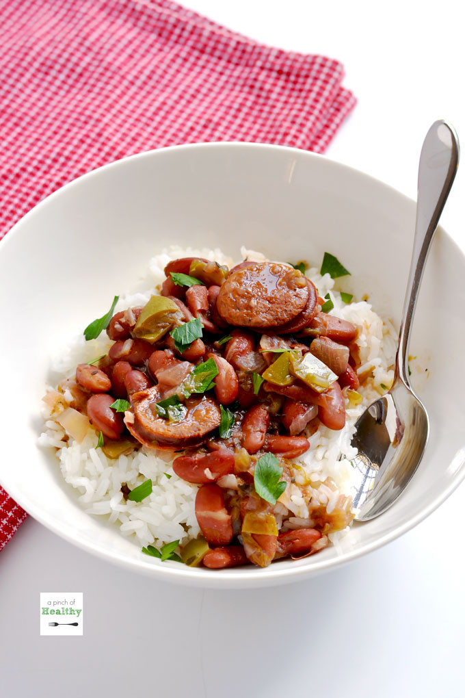 Red Beans And Rice Instant Pot
 Instant Pot Red Beans and Rice A Pinch of Healthy