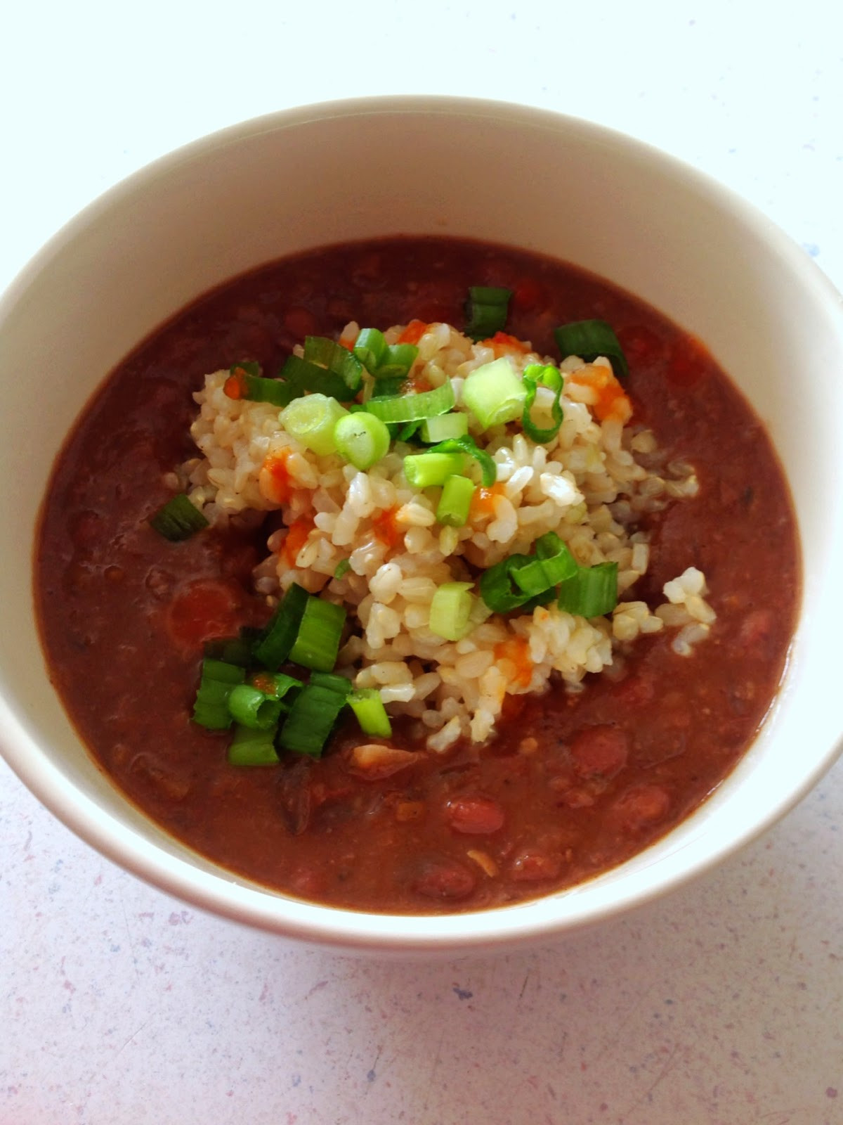 Red Beans And Rice Pressure Cooker
 Amy s Nutritarian Kitchen Red Beans and Rice in the