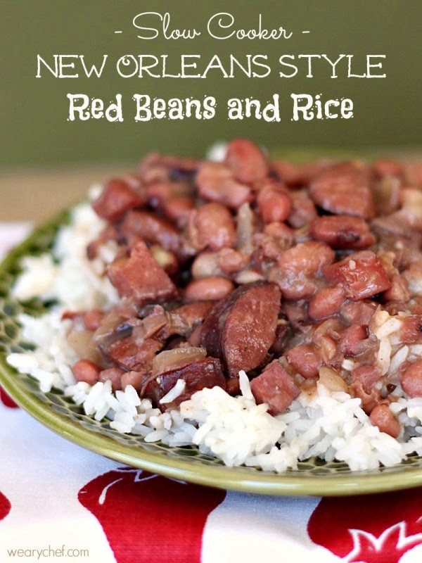 Red Beans And Rice Recipe Slow Cooker
 The BEST Slow Cooker New Orleans Red Beans and Rice