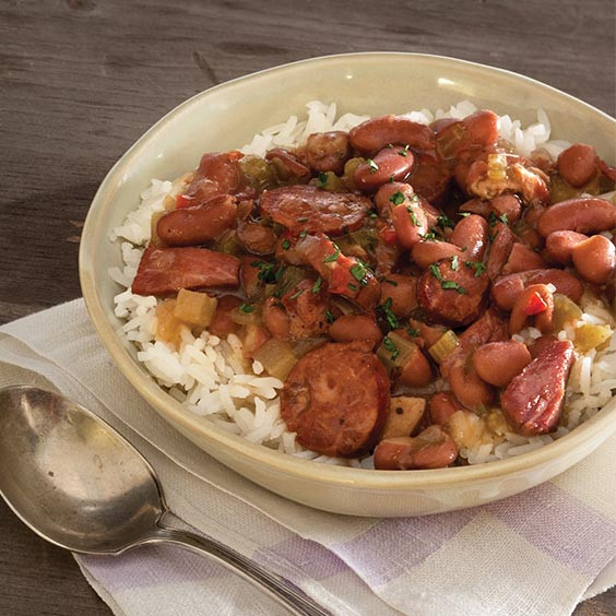 Red Beans And Rice Recipe Slow Cooker
 Slow Cooker Red Beans and Rice Louisiana Cookin