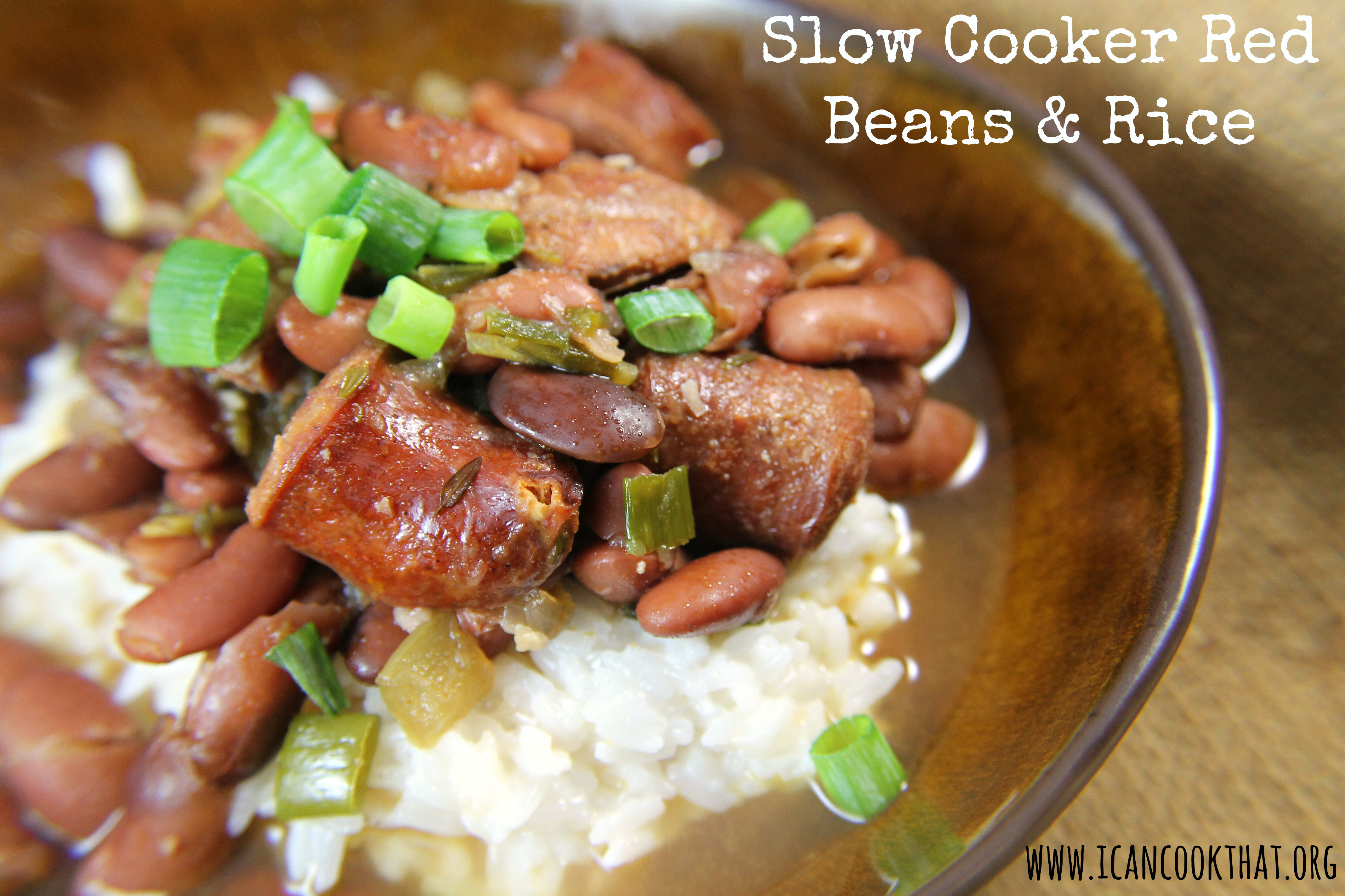 Red Beans And Rice Recipe Slow Cooker
 Slow Cooker Red Beans and Rice Recipe