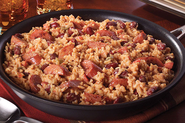 Red Beans And Rice Recipe
 VELVEETA Easy Red Beans & Rice Kraft Recipes
