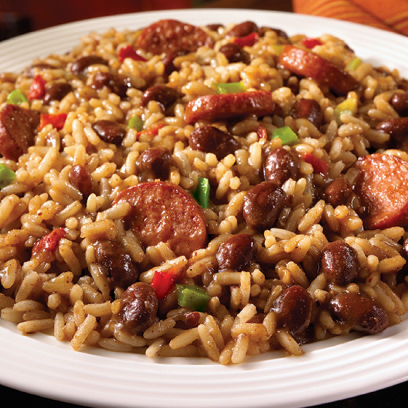 Red Beans And Rice With Sausage
 Uptown Red Beans and Rice with Turkey Sausage BigOven