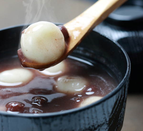 Red Beans Dessert
 Shiratama Zenzai Sweet Red Bean Soup With Mochi Recipe