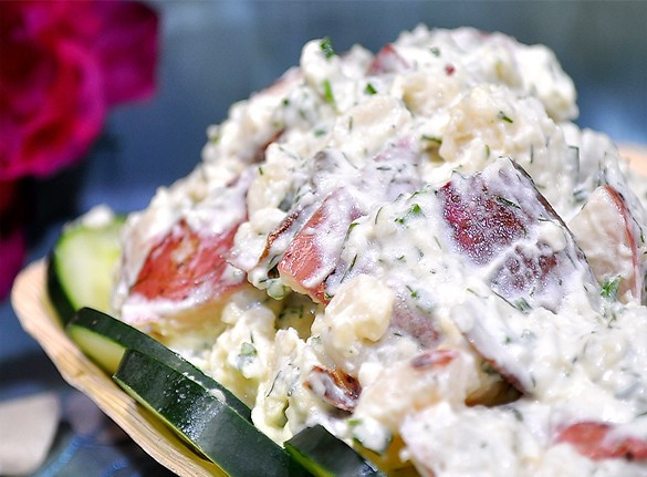 Red Bliss Potato Salad
 Dill and Chive Red Bliss Potato Salad