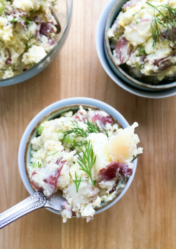 Red Bliss Potato Salad
 Red Bliss Potato Salad with Dill Easy Peasy Meals