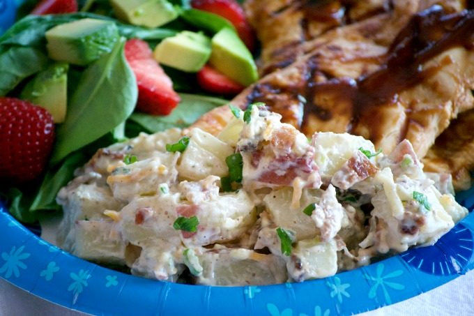 Red Bliss Potato Salad
 Loaded Red Bliss Potato Salad