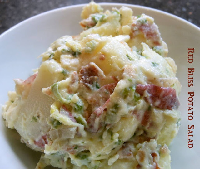Red Bliss Potato Salad
 July 4th Eats – Red Bliss Potato Salad – Plate Fodder