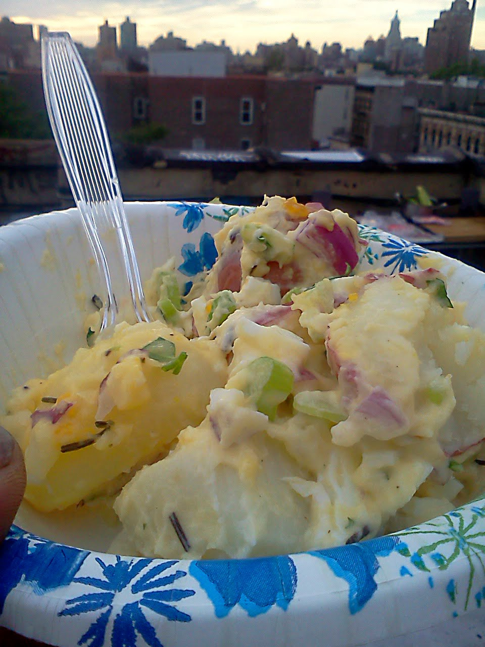 Red Bliss Potato Salad
 ChezWhat Independence Day red bliss potato salad for the