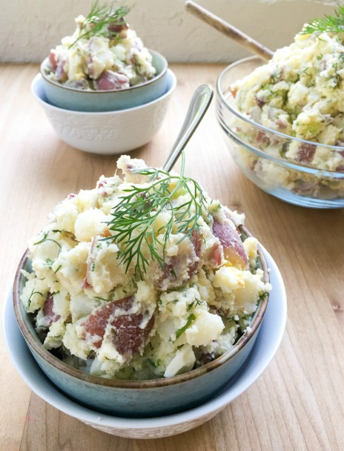 Red Bliss Potato Salad
 Red Bliss Potato Salad with Dill Easy Peasy Meals