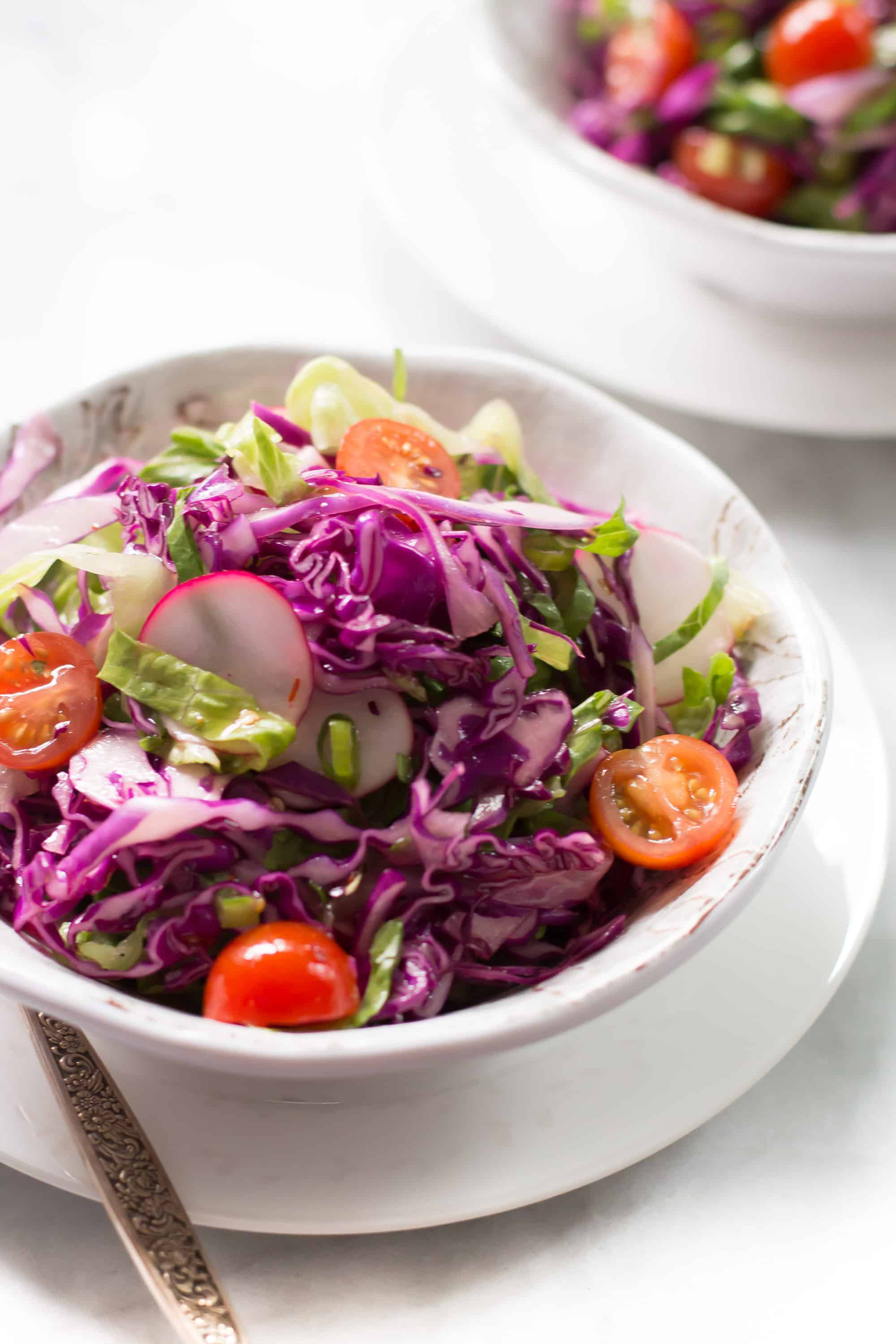Red Cabbage Salad Recipes
 Quick Easy Red Cabbage Salad Primavera Kitchen
