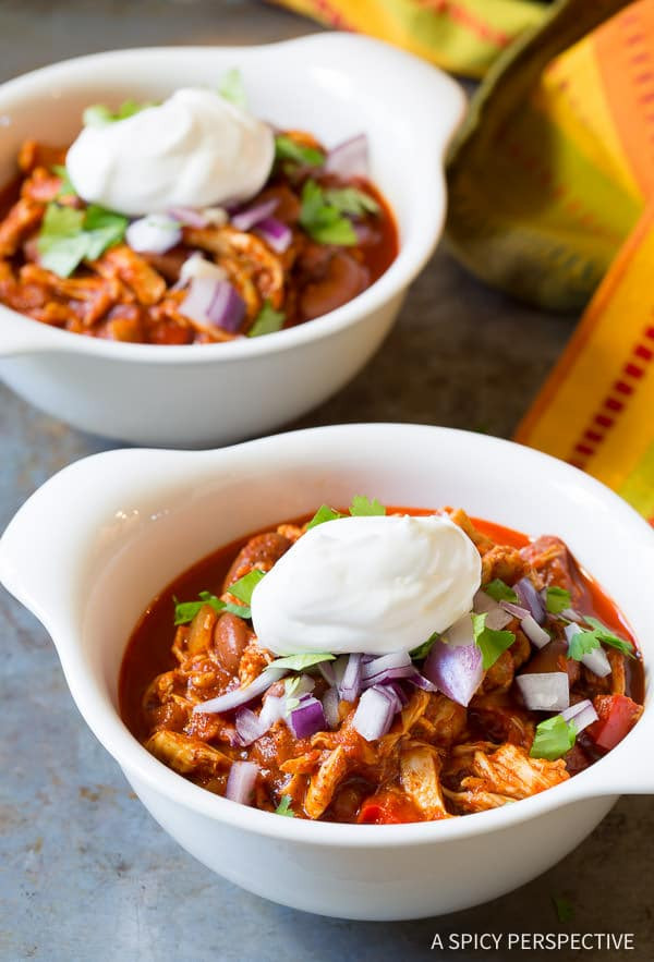 Red Chicken Chili Recipe
 Roasted Red Pepper Chicken Chili Recipe A Spicy Perspective