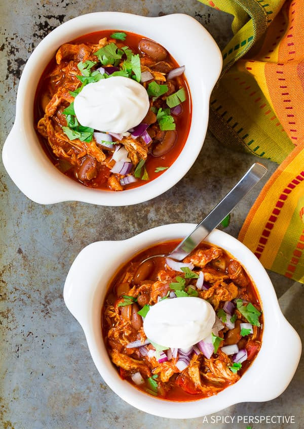 Red Chicken Chili Recipe
 Top 10 Healthy Chili Recipes You Must Try This Fall