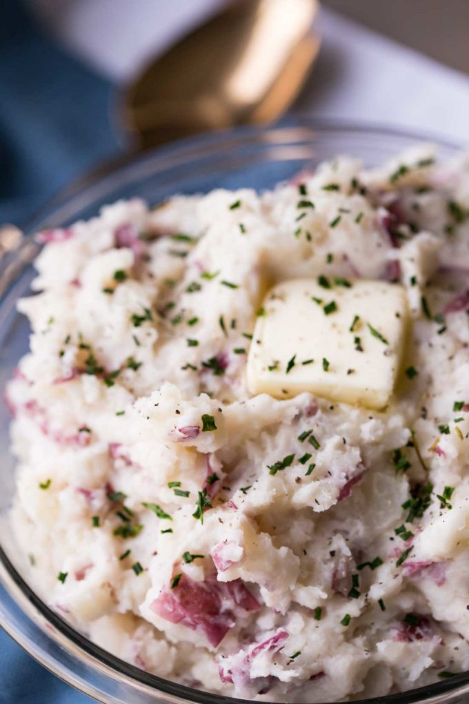 Red Mashed Potatoes
 Super Easy Mashed Potatoes Easy Peasy Meals