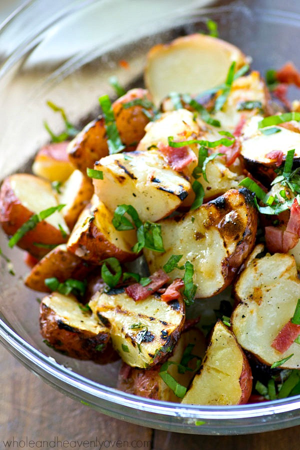 Red Potato Salad With Bacon
 red potato salad with bacon