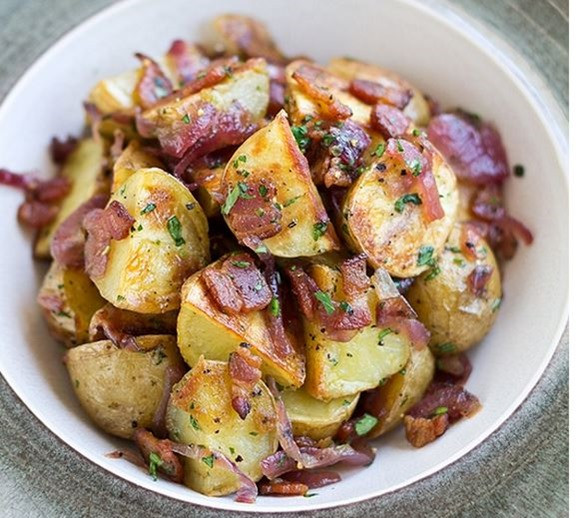 Red Potato Salad With Bacon
 red potato salad with bacon