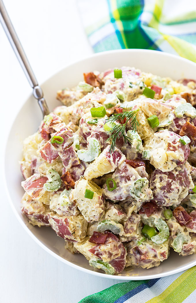 Red Potato Salad With Bacon
 Red Potato Salad