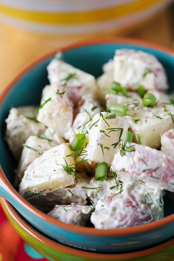 Red Potato Salad With Dill
 Healthy Red Potato and Dill Salad Table for Two