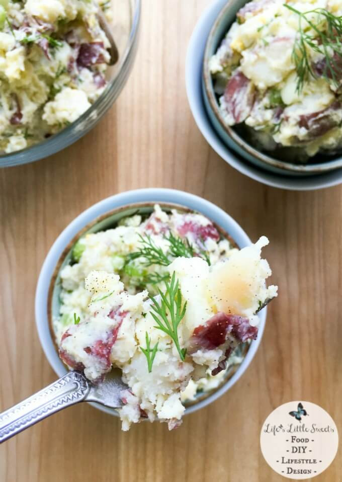 Red Potato Salad With Dill
 Red Potato Salad with Dill Red Bliss Dijon Mustard Eggs