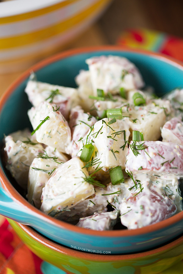 Red Potato Salad With Dill
 Healthy Red Potato and Dill Salad Table for Two