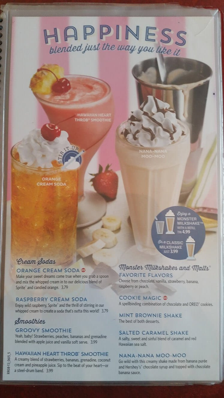 Red Robin Dessert Menu
 Red Robin Menu Prices 2017