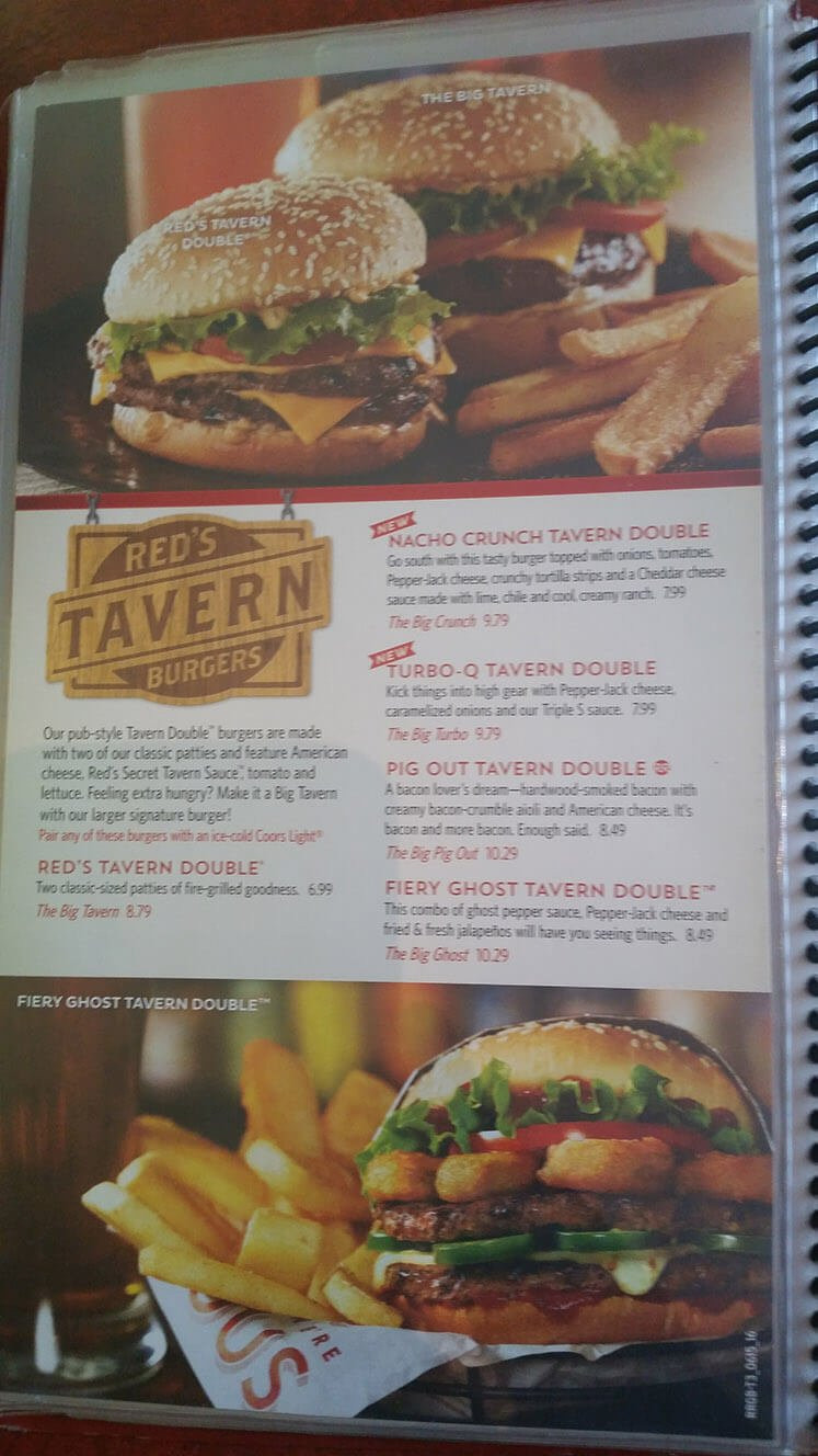 Red Robin Dessert Menu
 Red Robin Menu Prices 2017