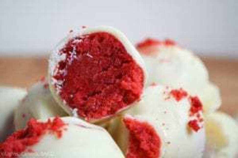 Red Velvet Cake Balls
 Red Velvet Cake Pops Lights Camera BAKE