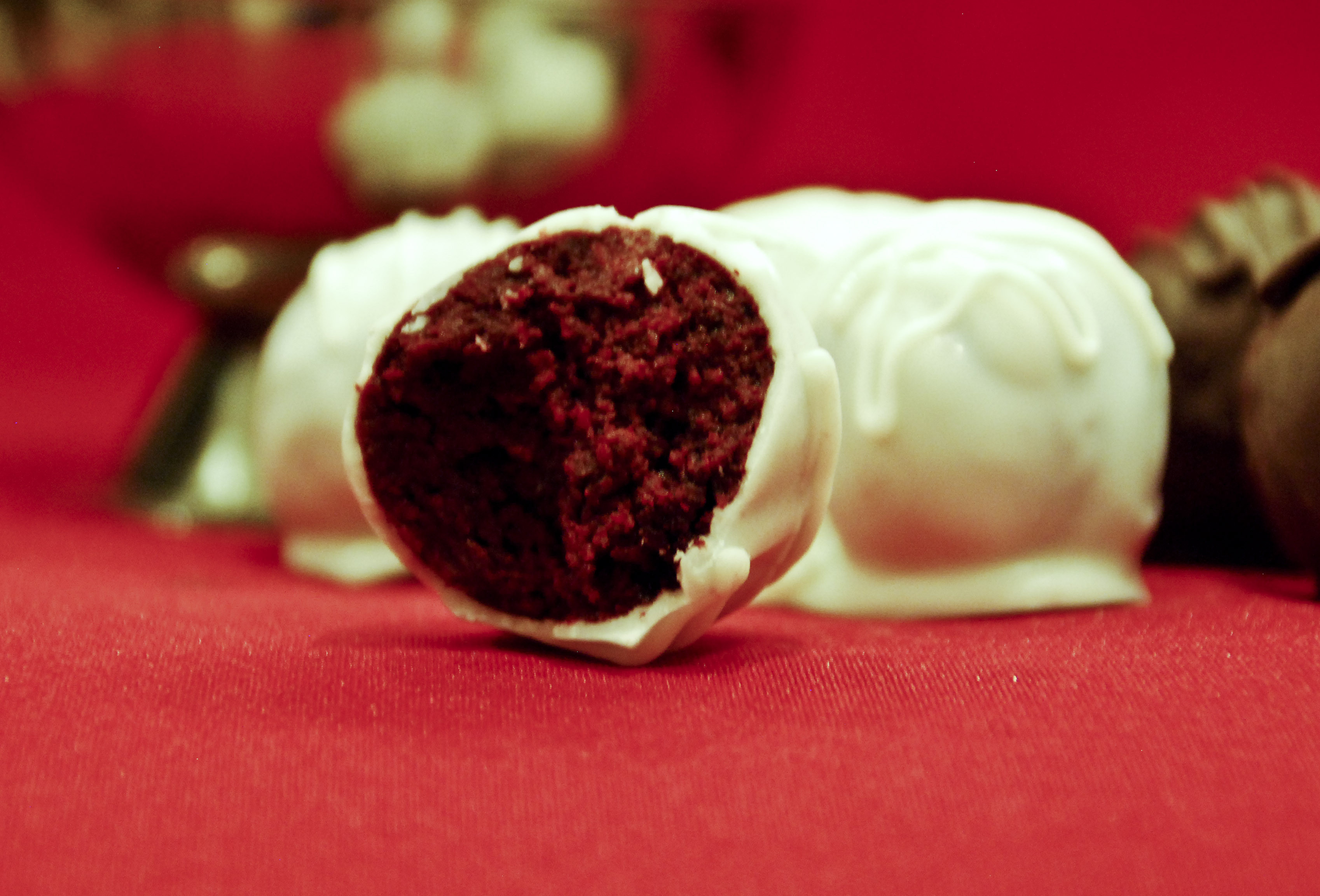 Red Velvet Cake Balls
 Red Velvet Cake Balls