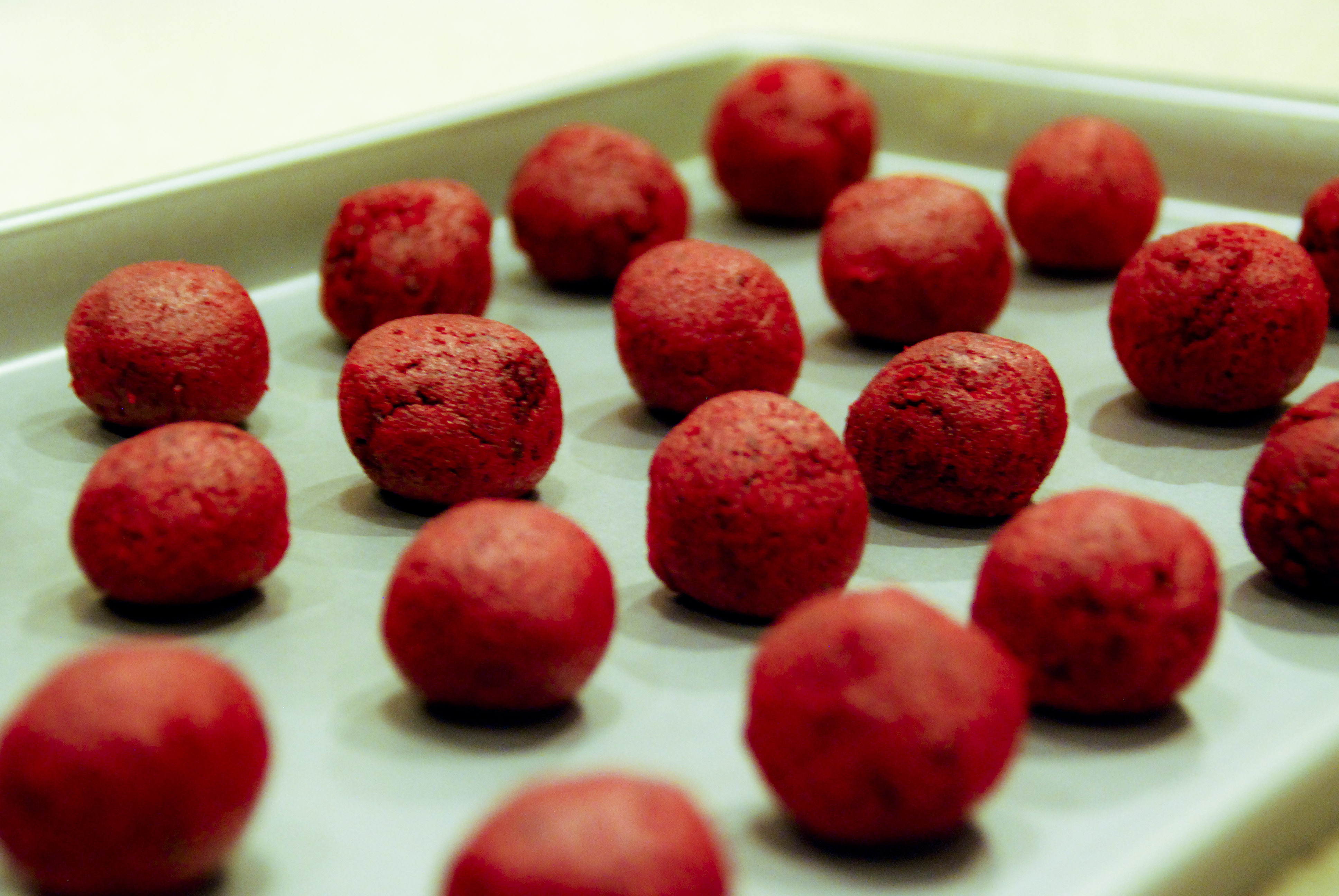 Red Velvet Cake Balls
 Red Velvet Cake Balls