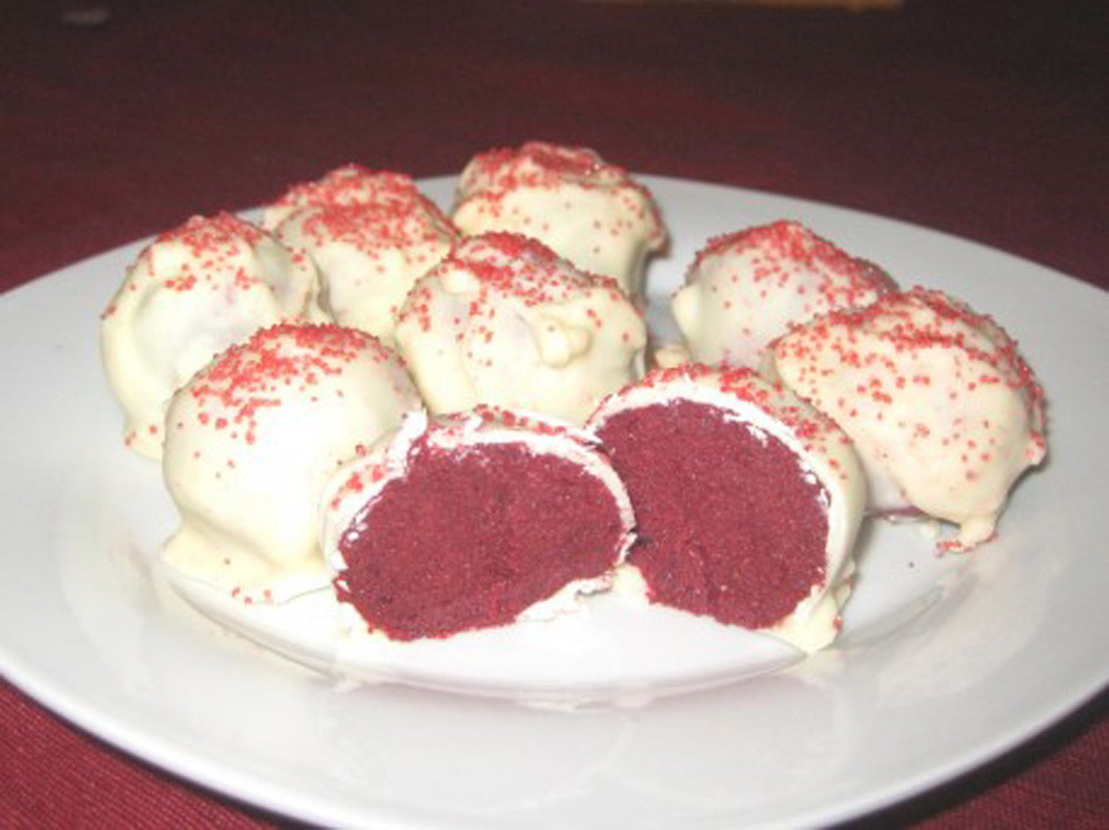 Red Velvet Cake Balls
 Red Velvet Cake Balls