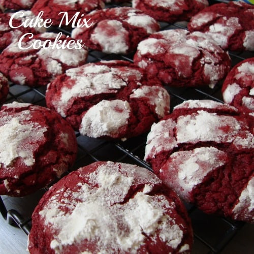 Red Velvet Cake Mix Cookies
 Cake Mix Cookies Chocolate Chocolate and More