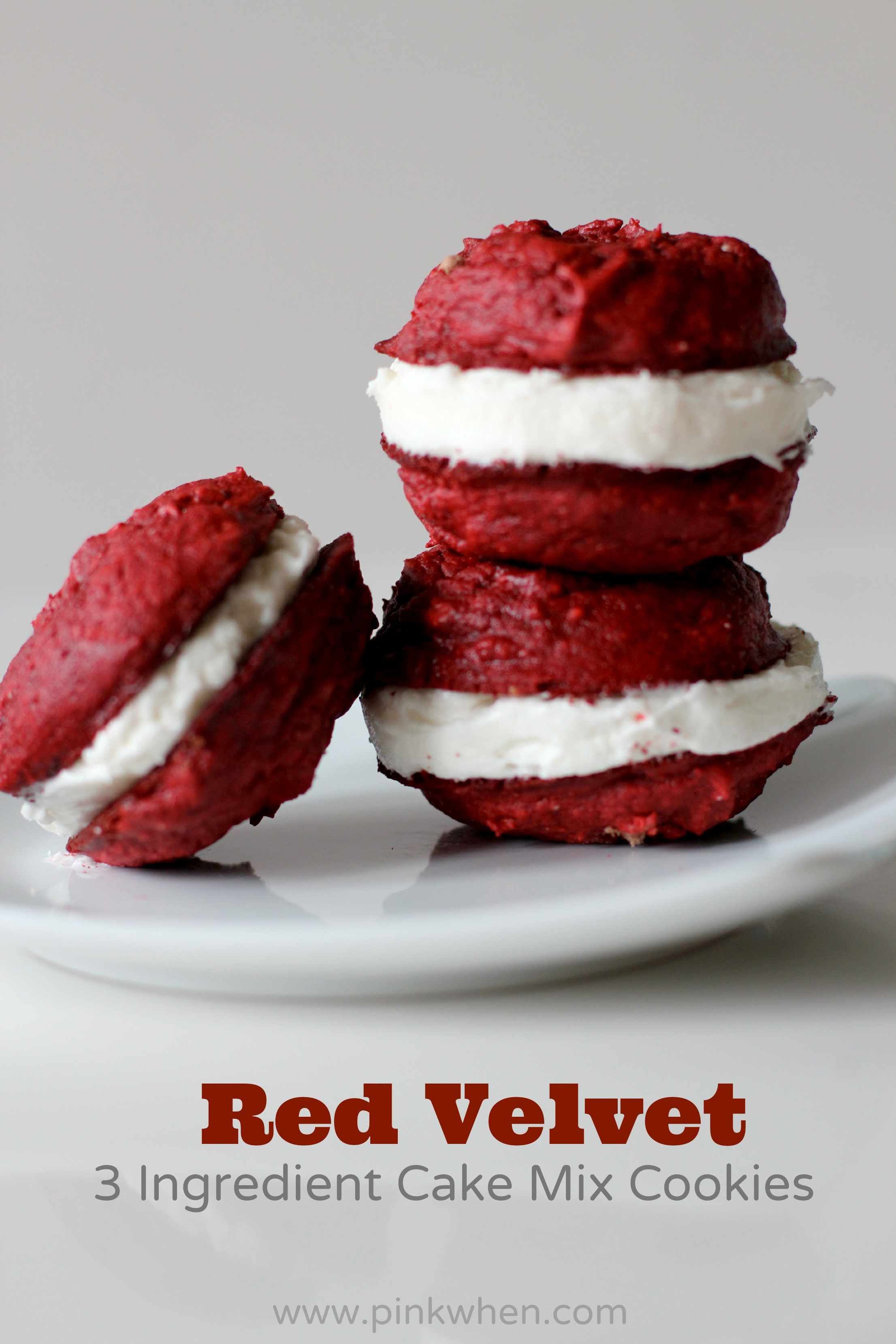 Red Velvet Cake Mix
 Red Velvet Cake Mix Cookies Just 3 Ingre nts