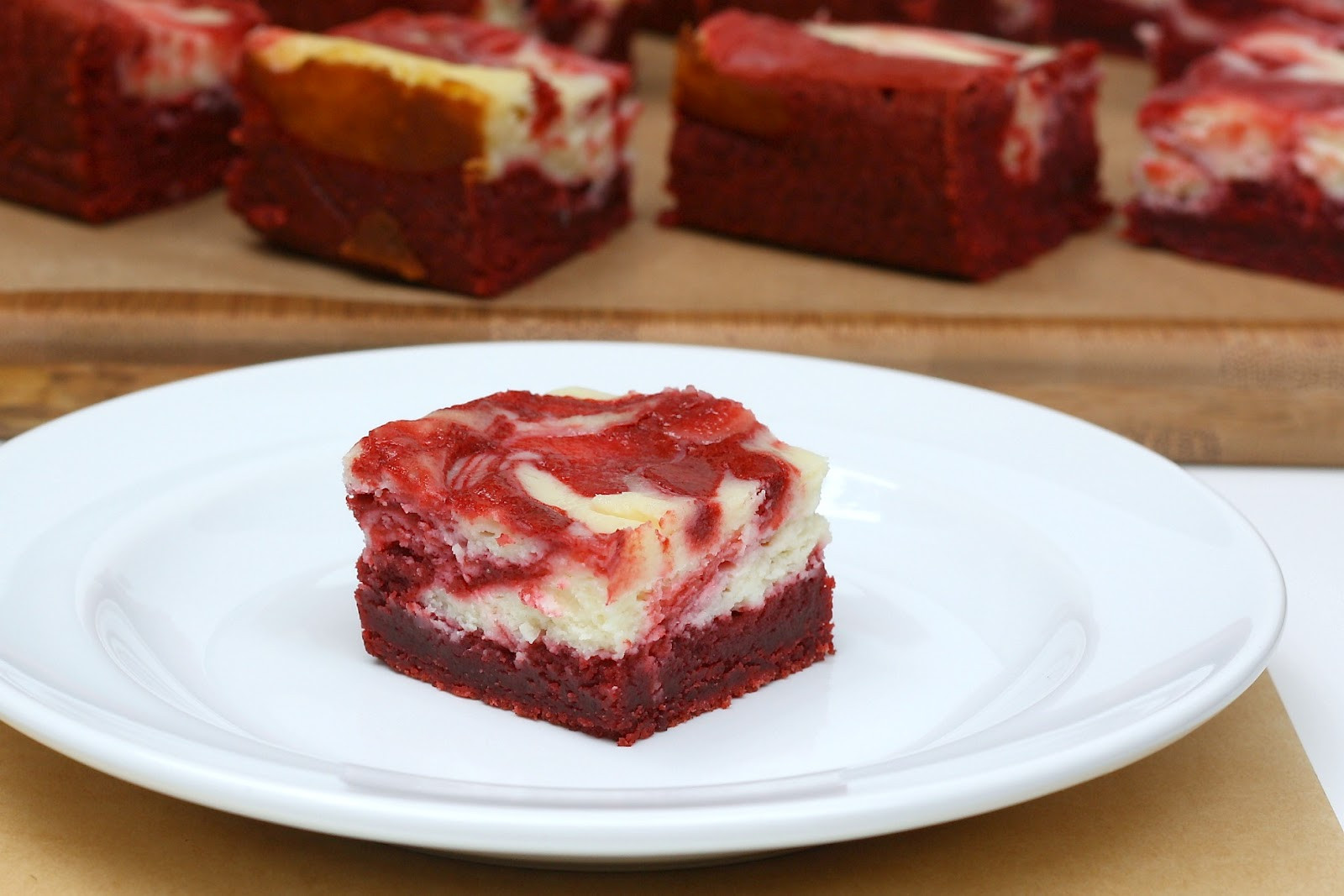 Red Velvet Cheesecake Brownies
 A Bitchin Kitchen Red Velvet Cheesecake Brownies