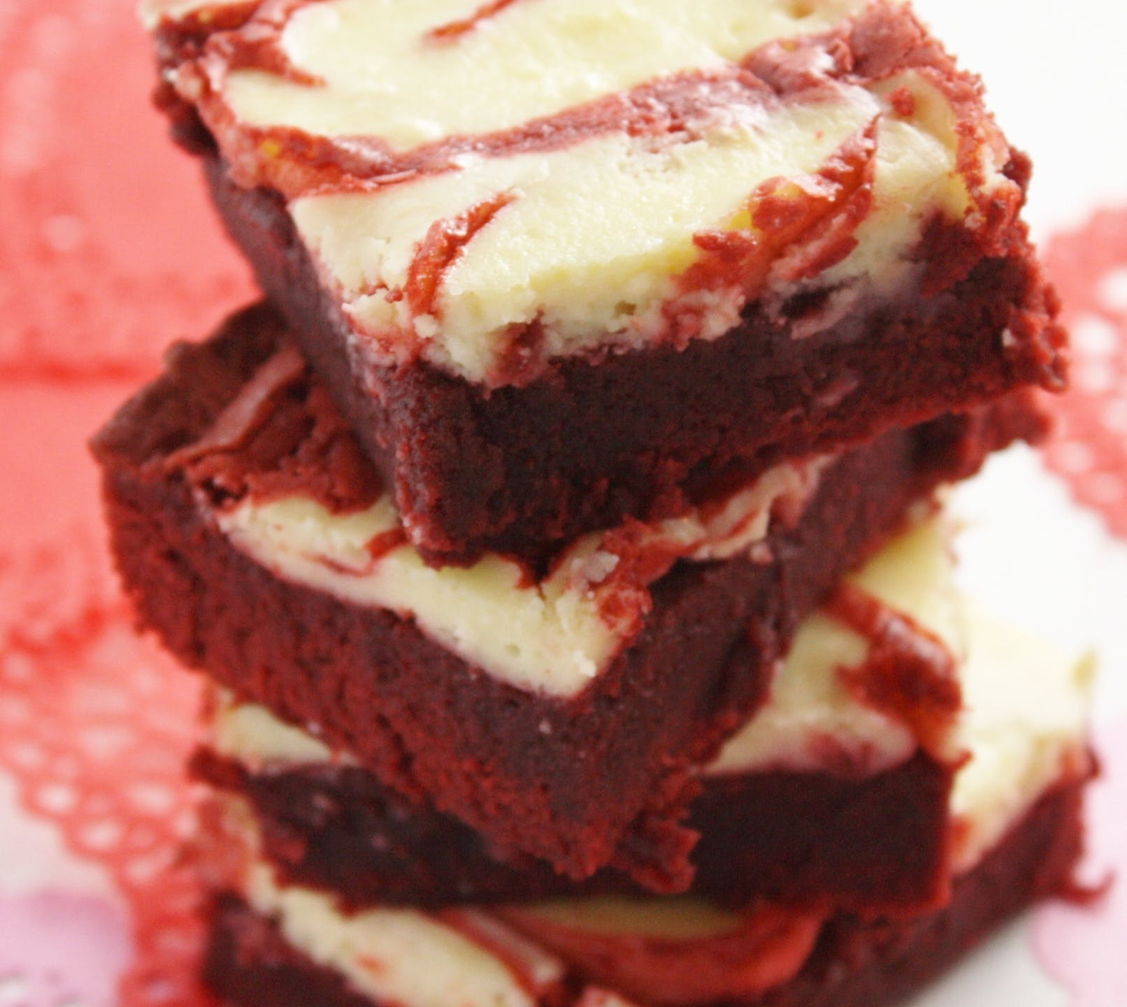 Red Velvet Cheesecake Brownies
 30 Decadent Red Velvet Recipes