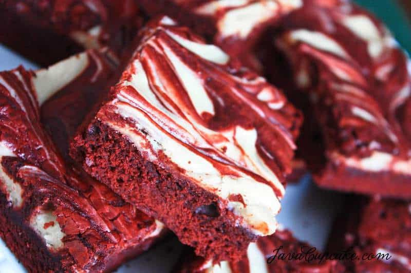 Red Velvet Cheesecake Brownies
 ChocolateLove Bloghop Red Velvet Cheesecake Chocolate