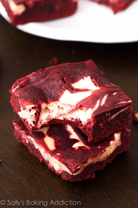 Red Velvet Cheesecake Brownies
 Red Velvet Cheesecake Swirl Brownies Sallys Baking Addiction