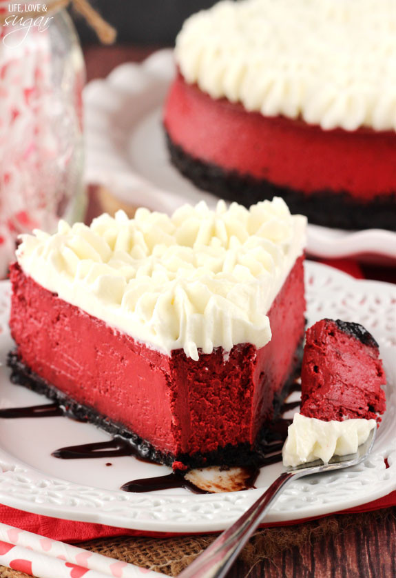 Red Velvet Cheesecake Recipe
 Red Velvet Cheesecake Life Love and Sugar