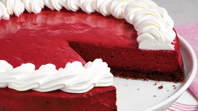 Red Velvet Cheesecake Recipe
 Red Velvet Cheesecake recipe from Betty Crocker