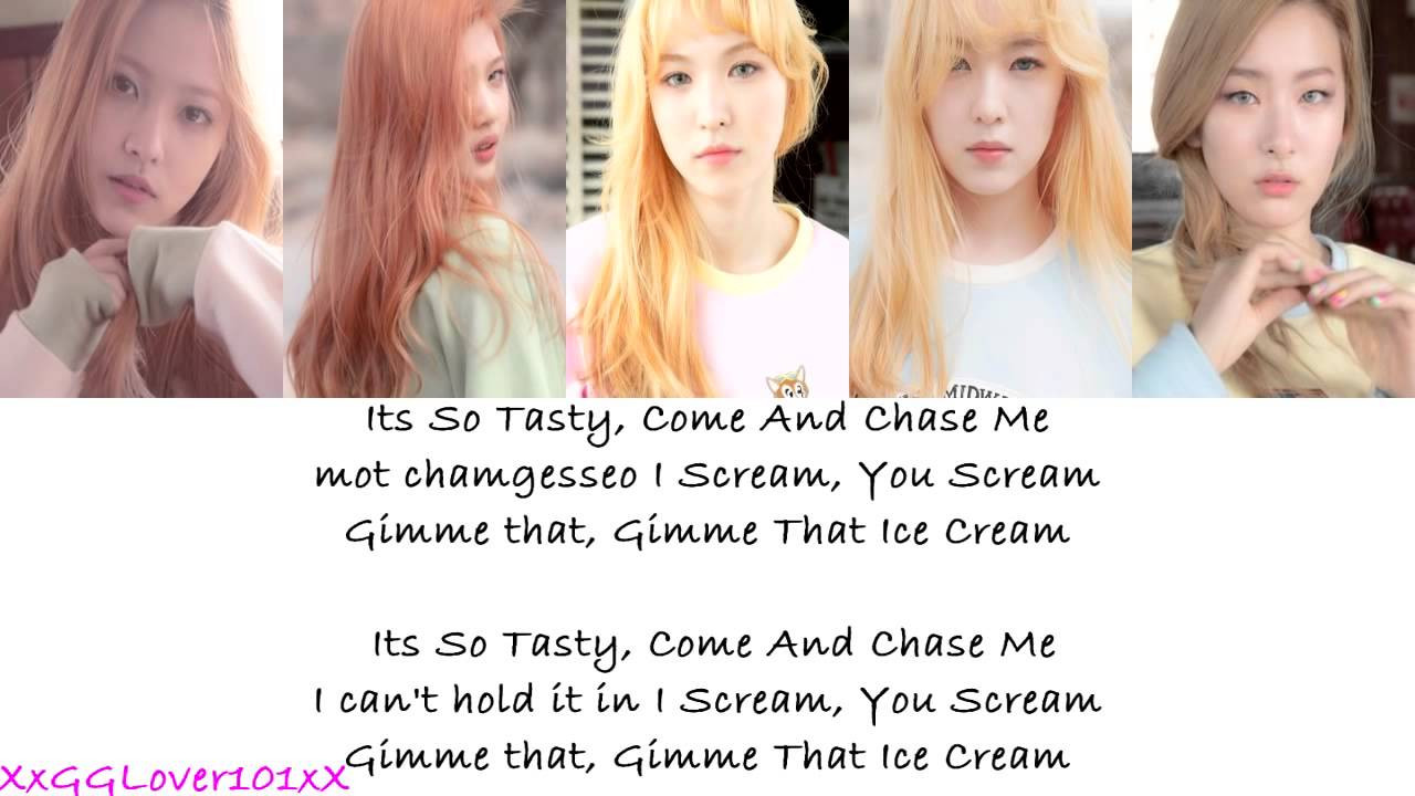 Red Velvet Ice Cream Cake Lyrics
 Red Velvet 레드벨벳 Ice Cream Cake Lyrics Eng Sub