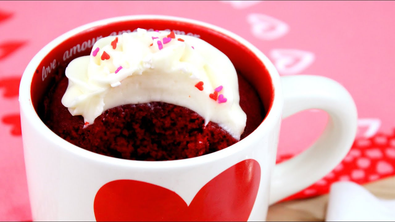 Red Velvet Mug Cake
 How to Make Red Velvet Mug Cake