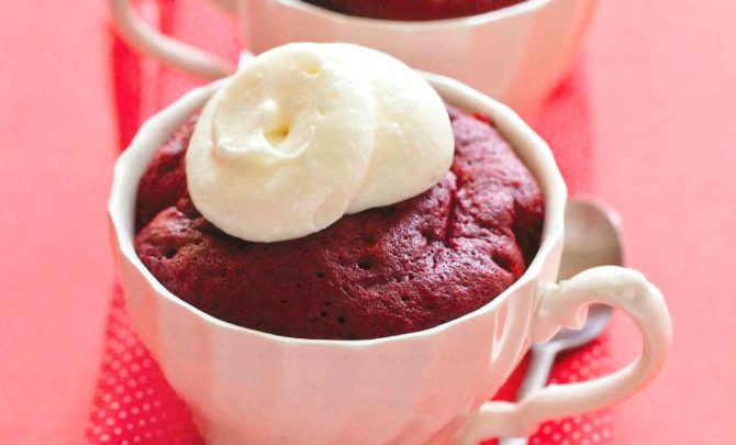 Red Velvet Mug Cake
 Red Velvet Mug Cake Recipe Relish