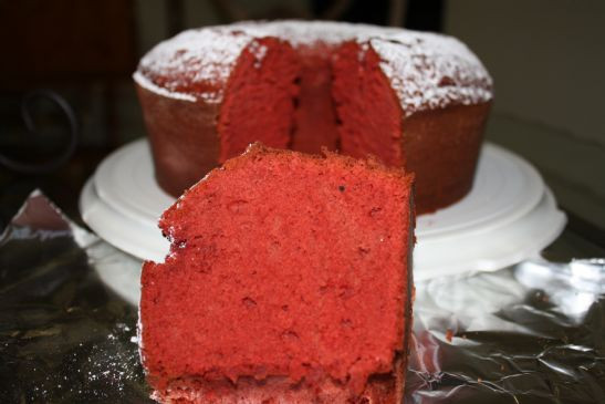 Red Velvet Pound Cake
 RED VELVET POUND CAKE Recipe