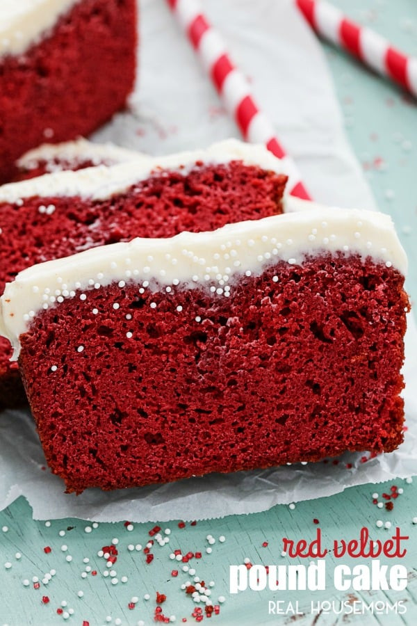 Red Velvet Pound Cake
 Red Velvet Pound Cake ⋆ Real Housemoms