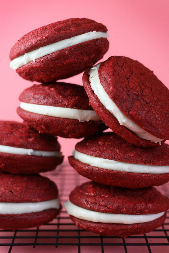 Red Velvet Sandwich Cookies
 Romantic Valentine s Day Recipes The Food Explorer