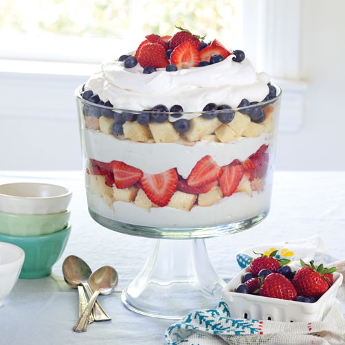 Red White And Blue Dessert
 Red White and Blue Trifle Recipe Taste of the South