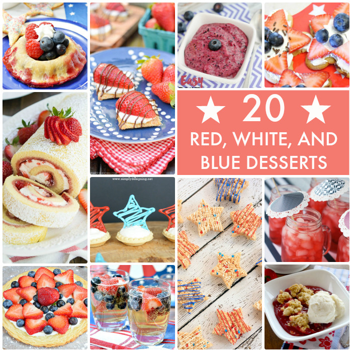 Red White And Blue Desserts
 Great Ideas 20 Red White and Blue Desserts